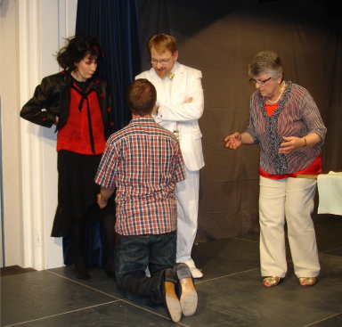 Frau Duvell, Markus Walther, Herr Engelen & Doris Stutz 